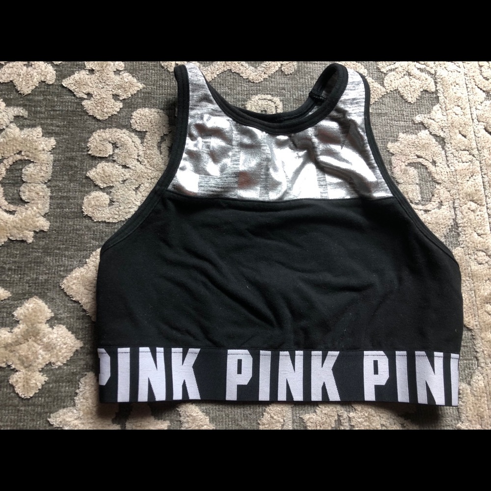 VS PINK High Neck Sports Bra